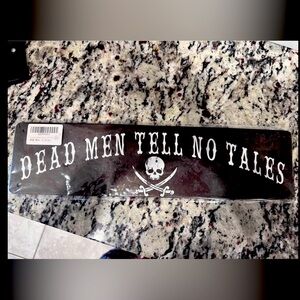 Dead men tell no tales